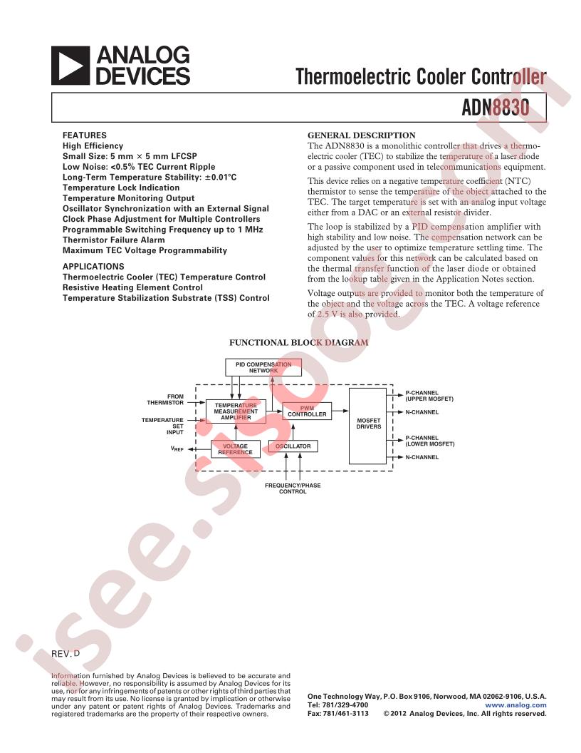 ADN8830ACPZ