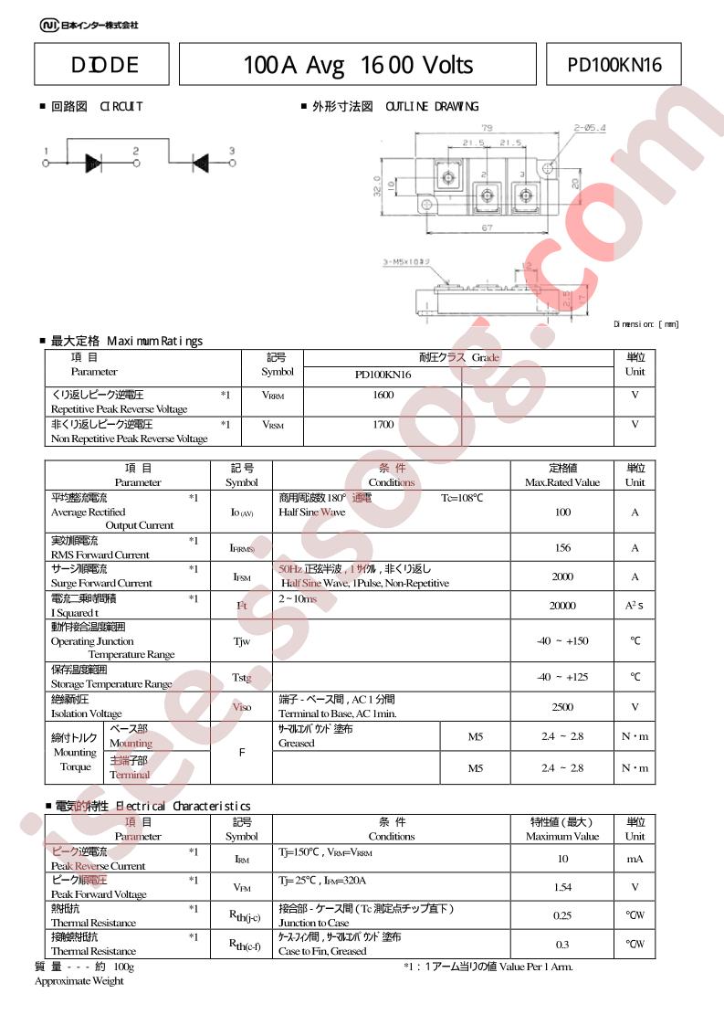 PD100KN16