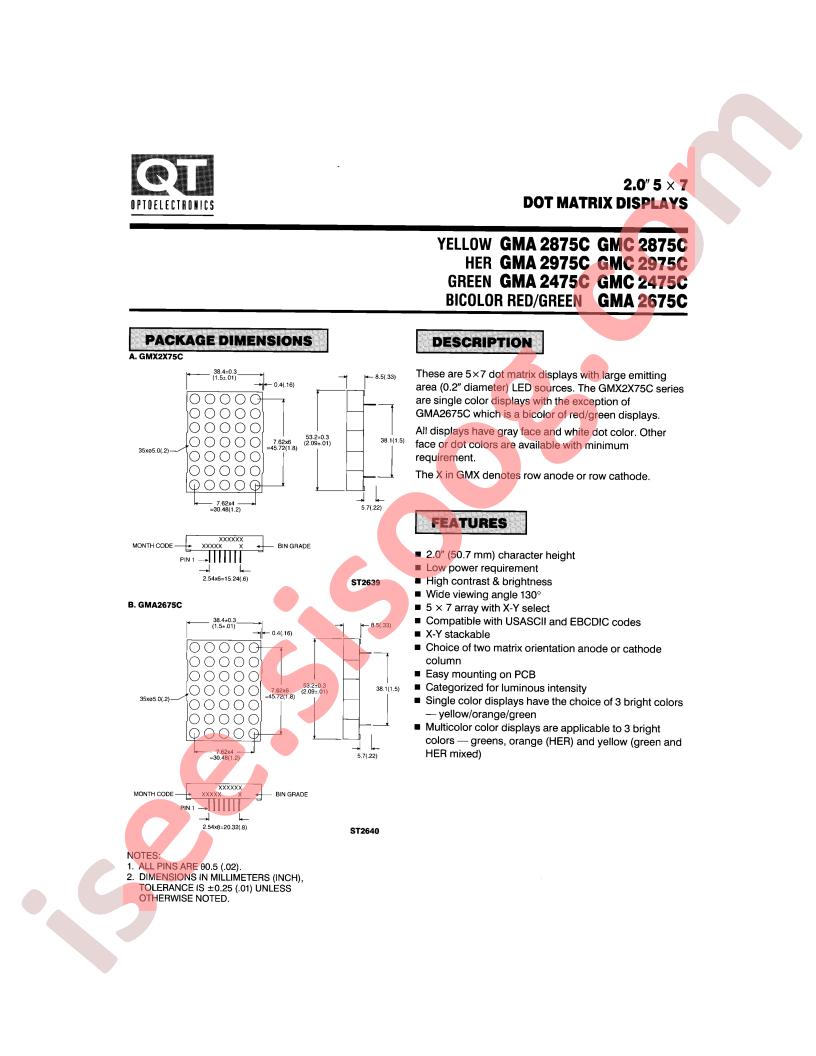 GMA2975C
