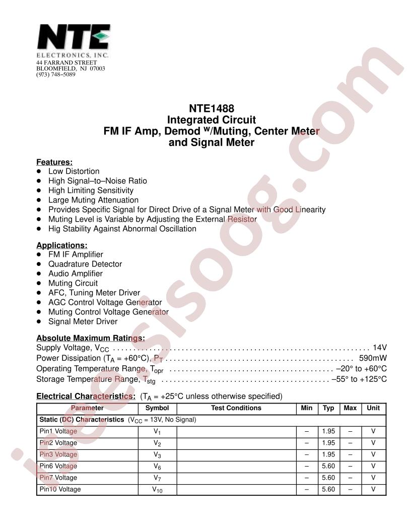 NTE1488