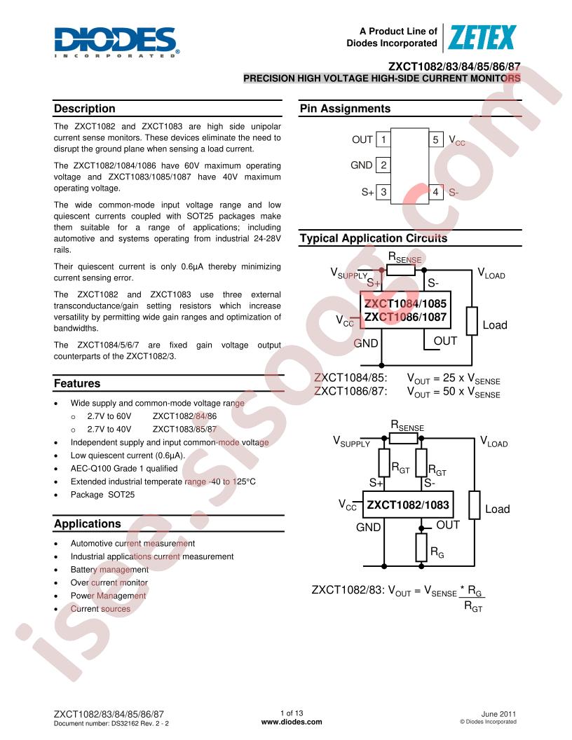 ZXCT1084E5TA
