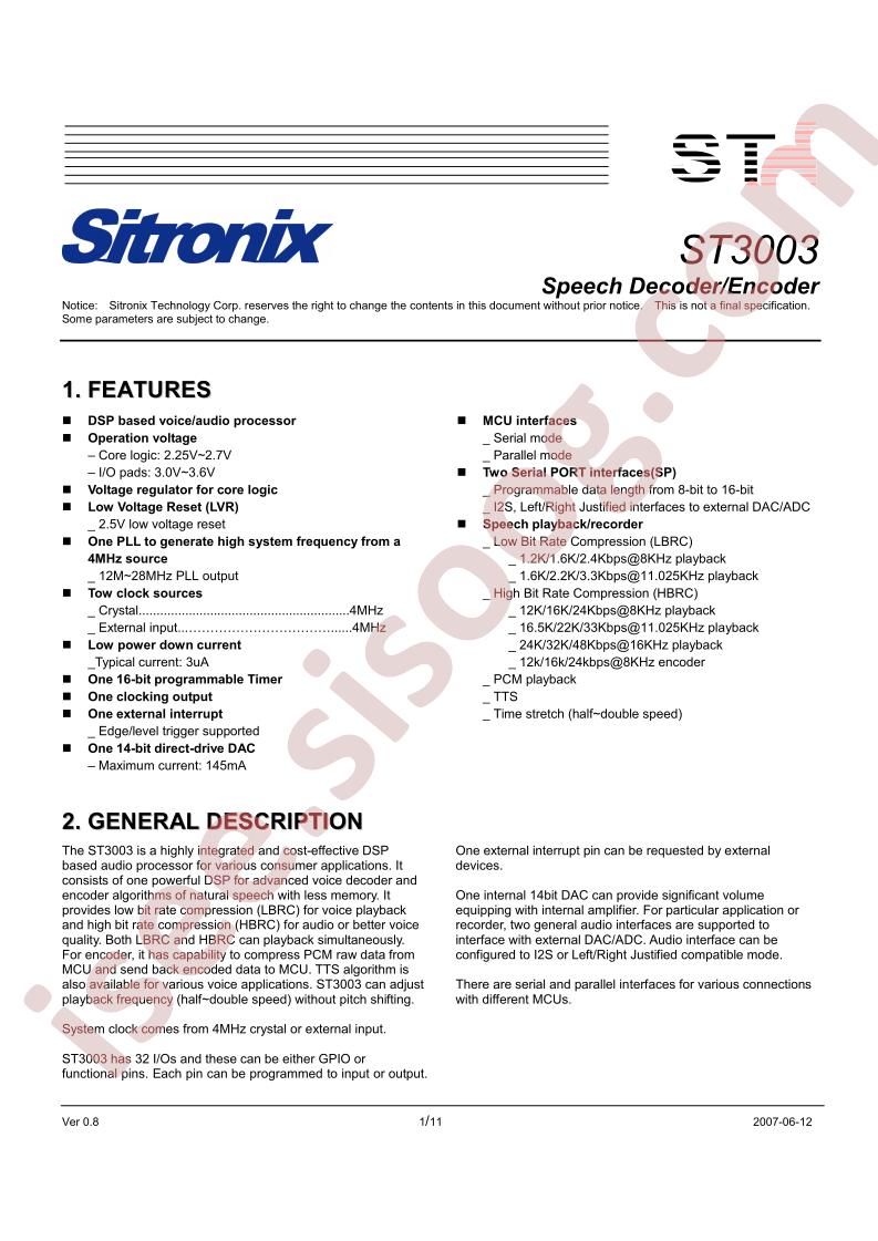ST3003