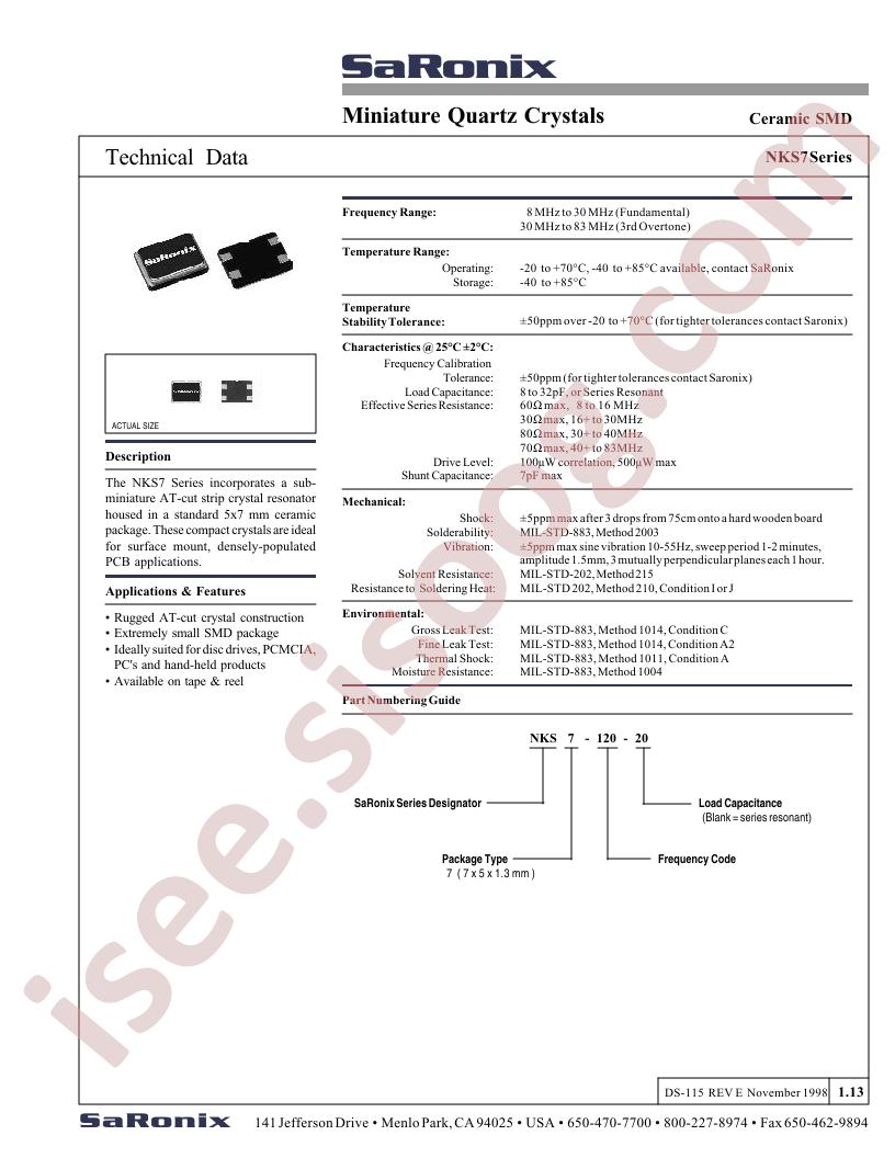 NKS7-192-20