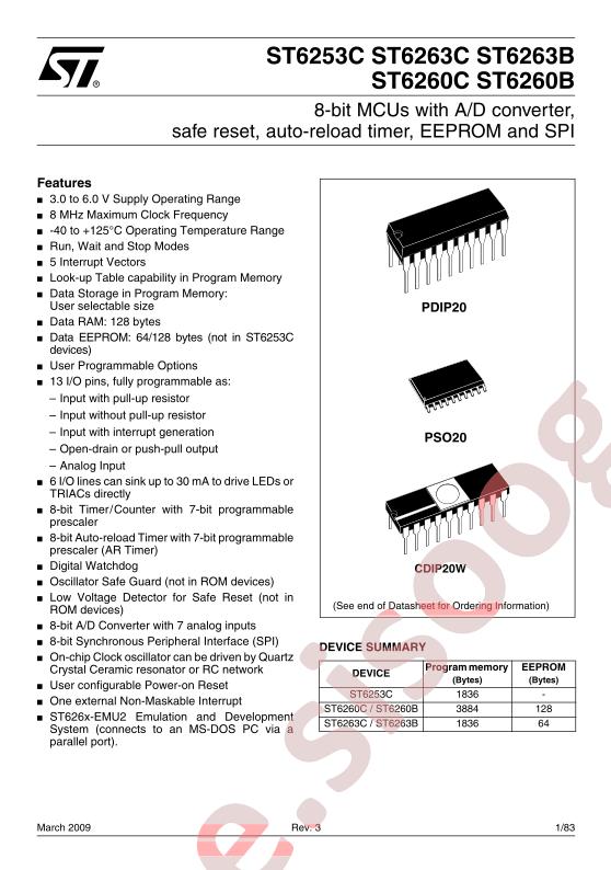 ST62T60CB3