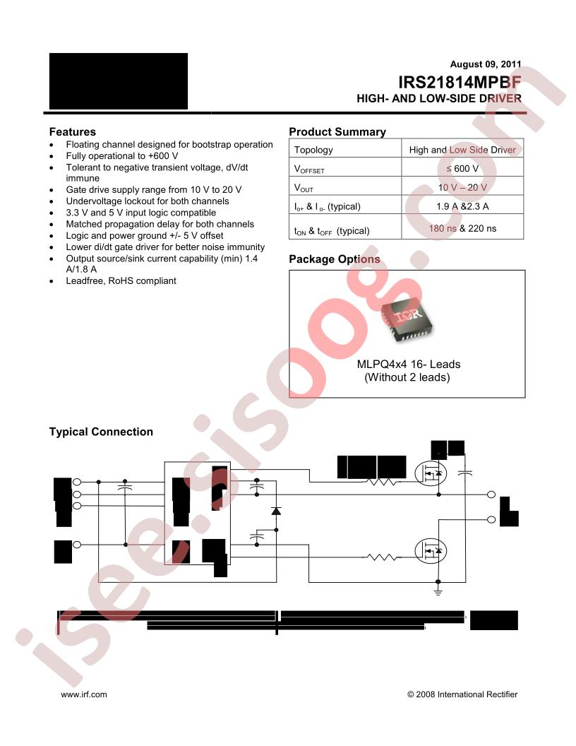 IRS21814MPBF