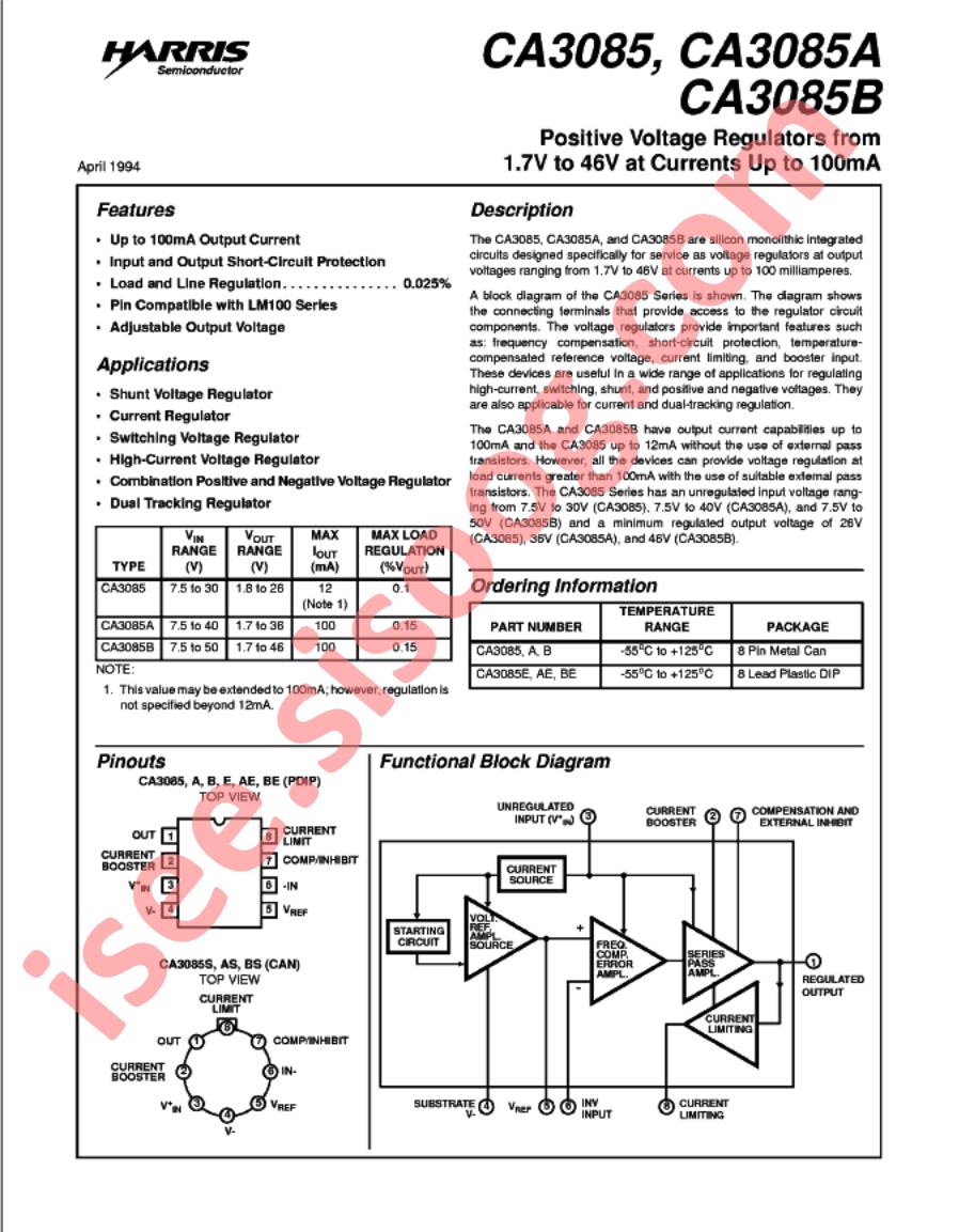 CA3085E