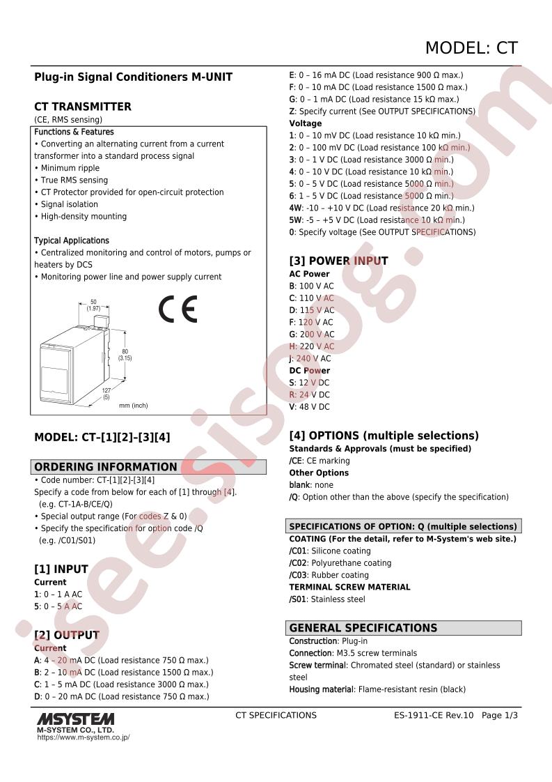 CT-10-F