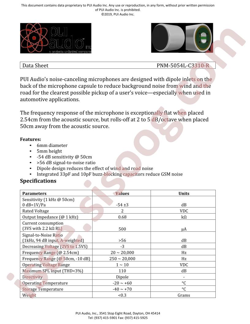 PNM-5054L-C3310-R