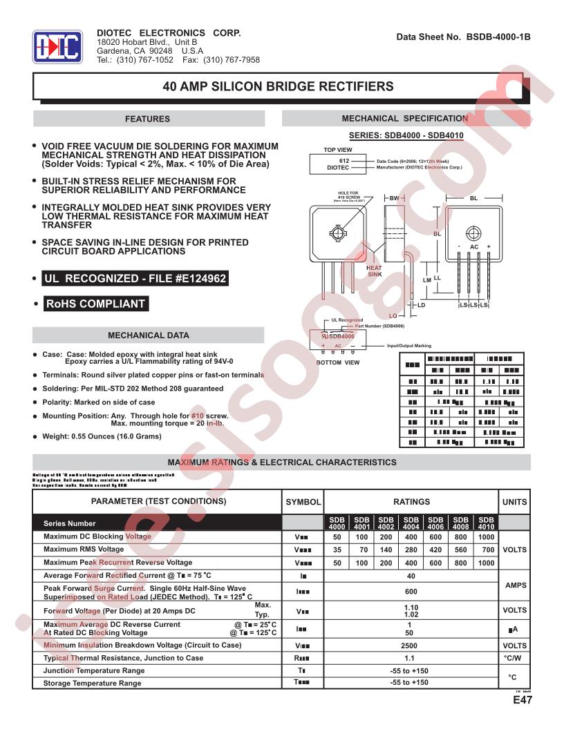 BSDB-4000-1B