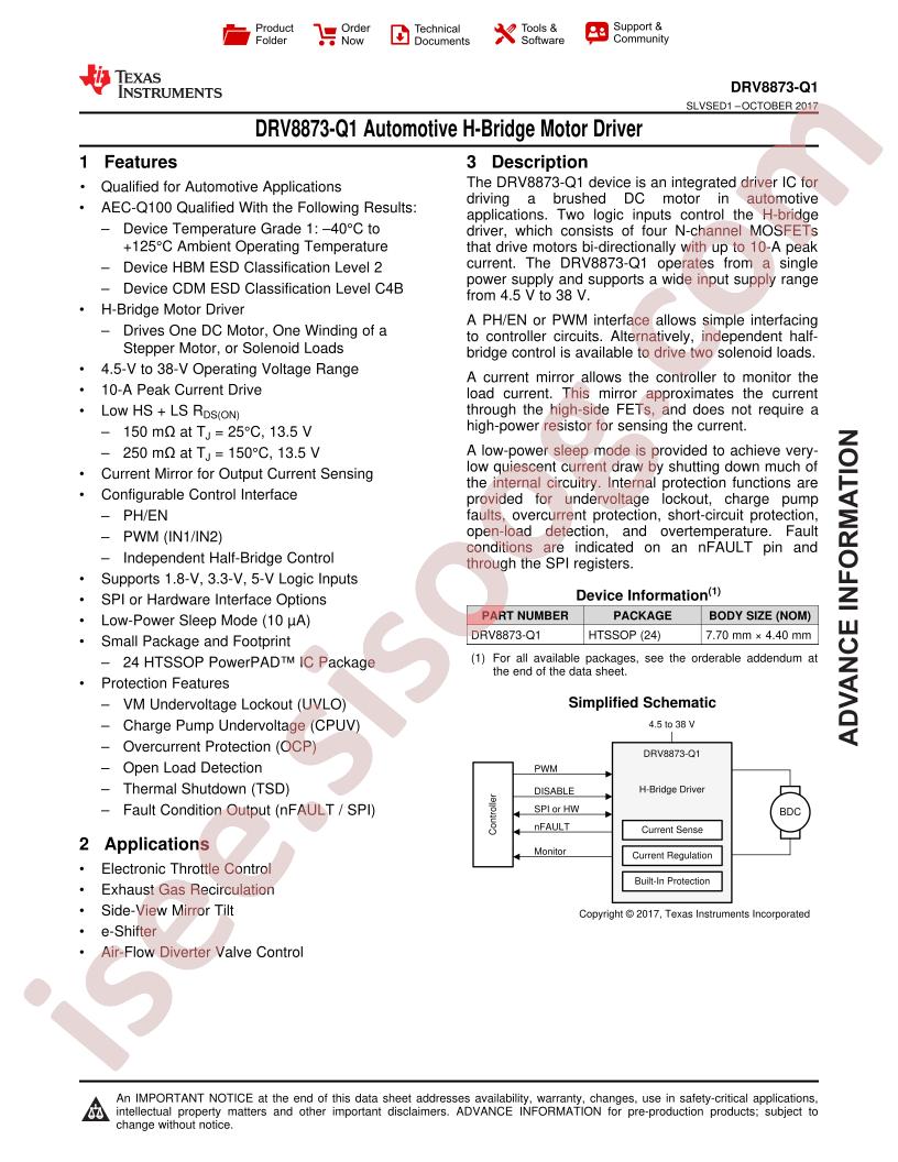 DRV8873-Q1