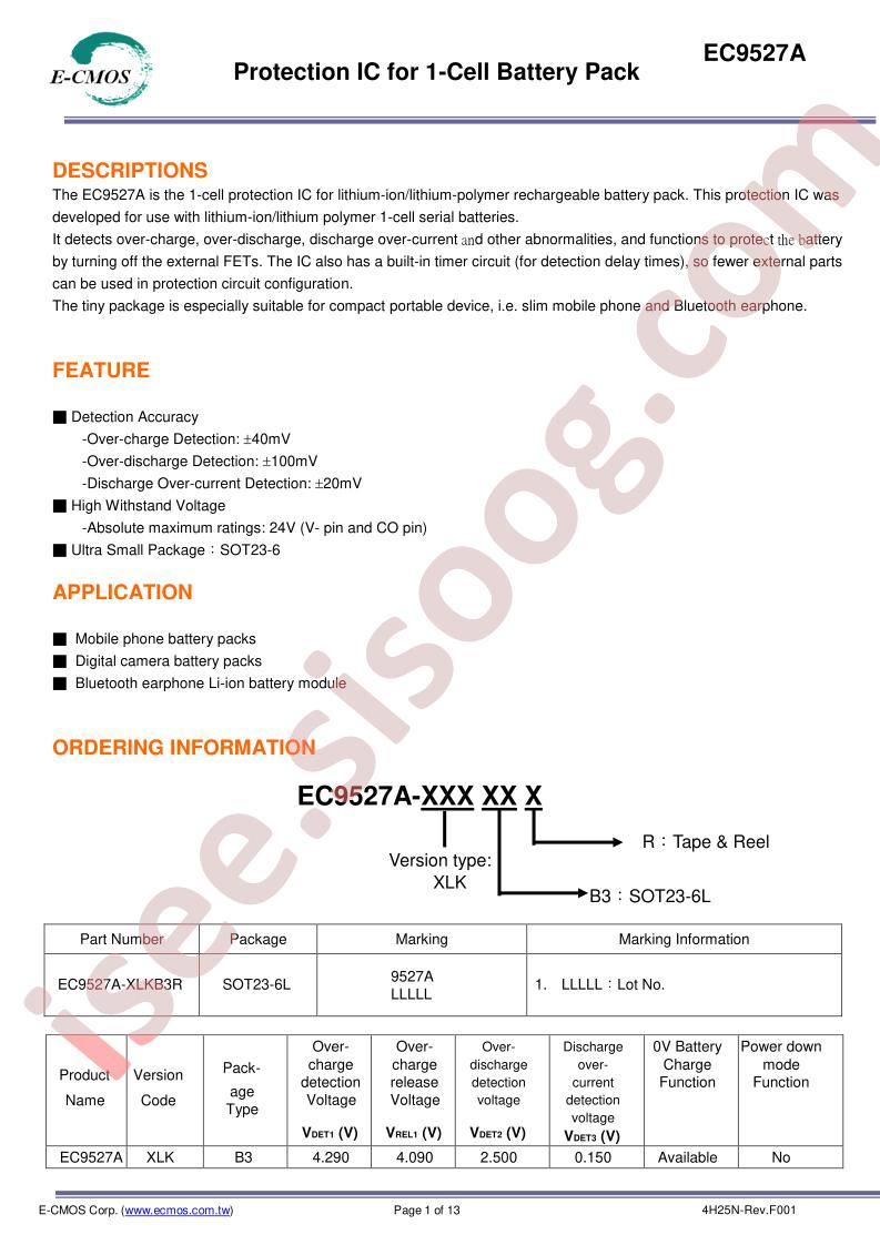 EC9527A