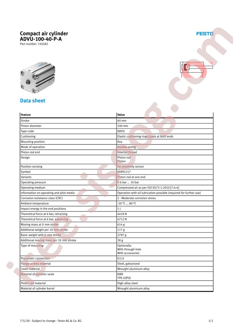 ADVU-100-40-P-A