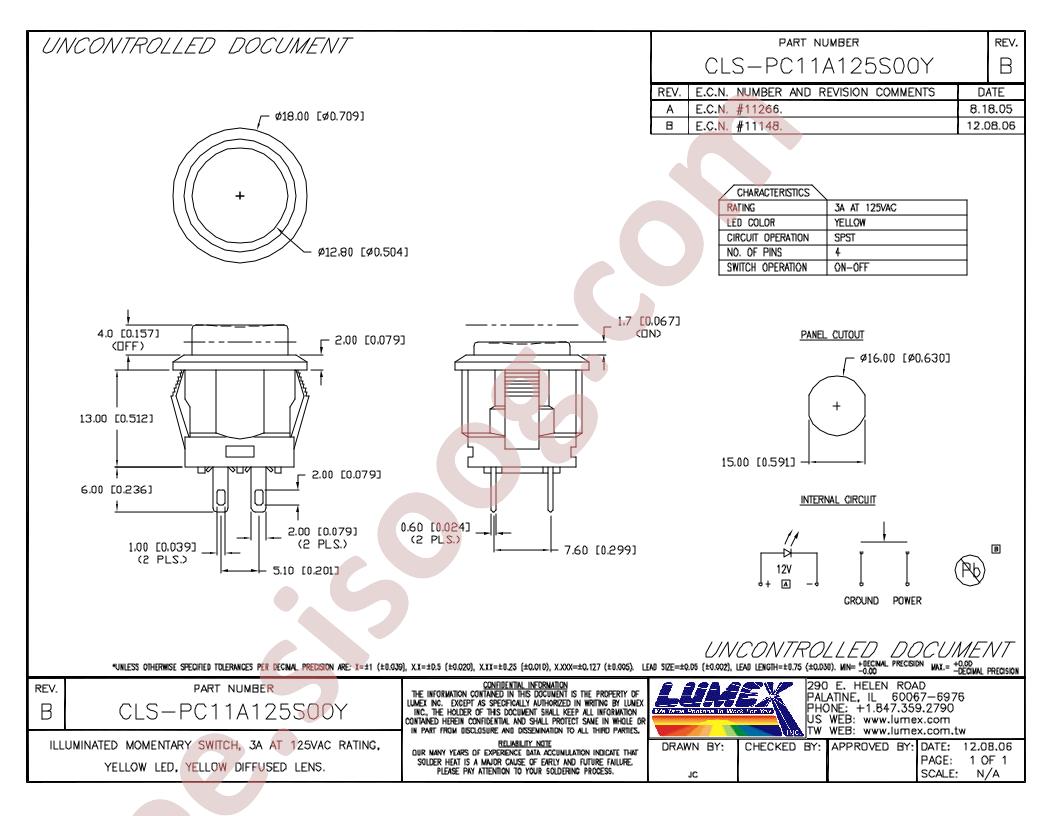 CLS-PC11A125S00Y