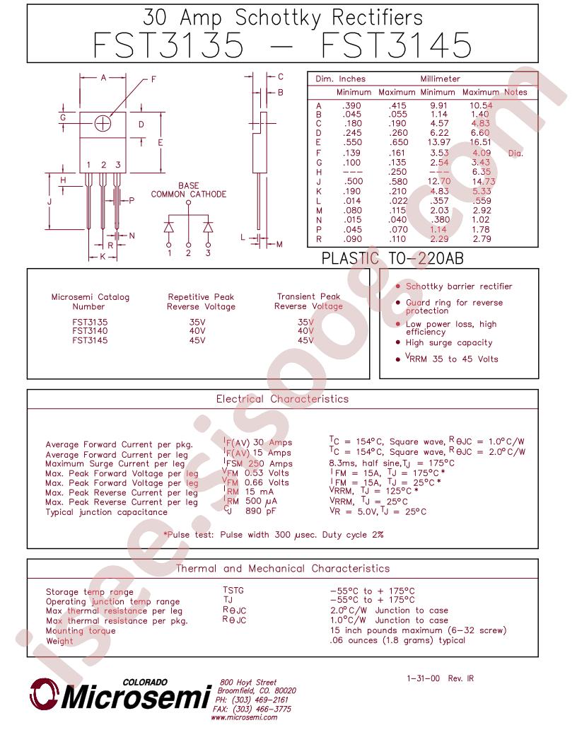 FST3135