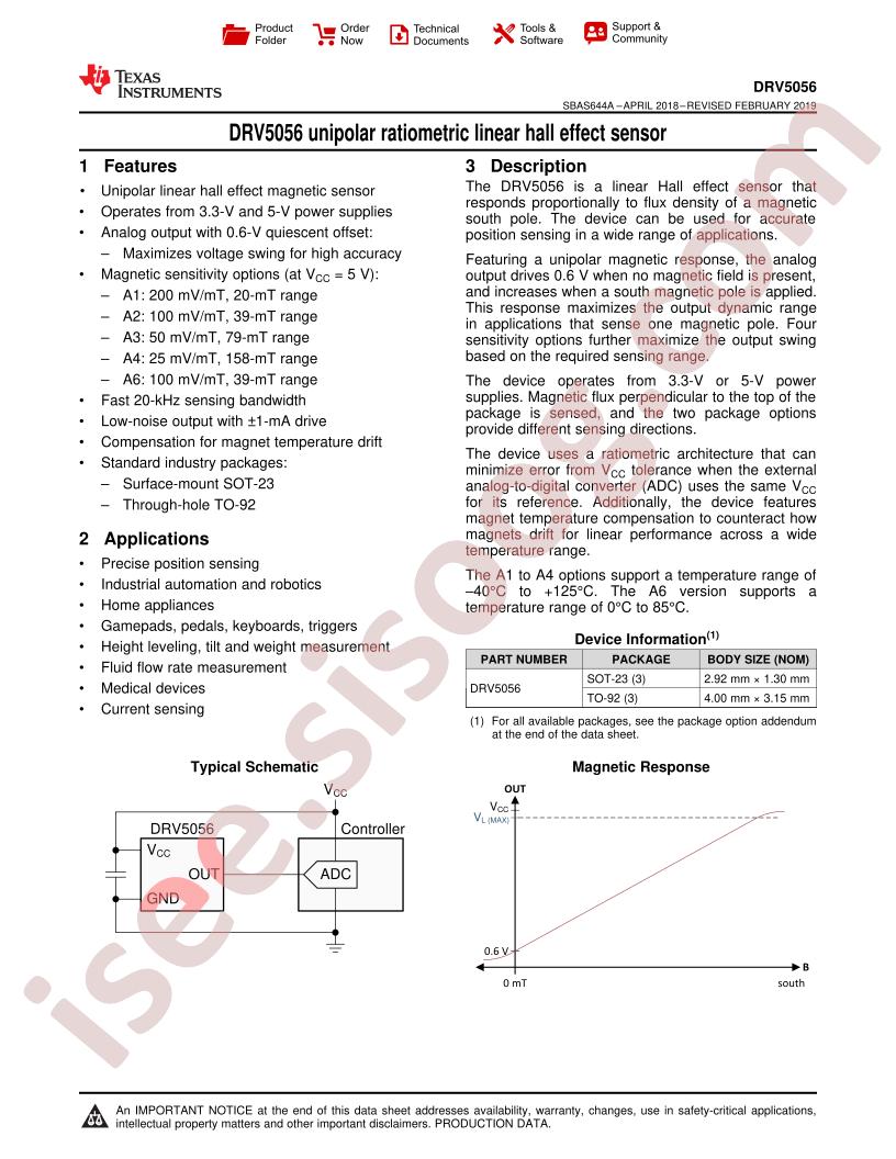 DRV5056A1QDBZR