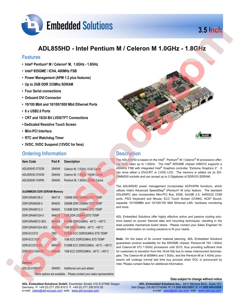ADL855HD