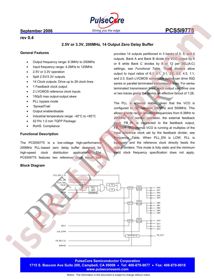 PCS5P9775G-52-ER