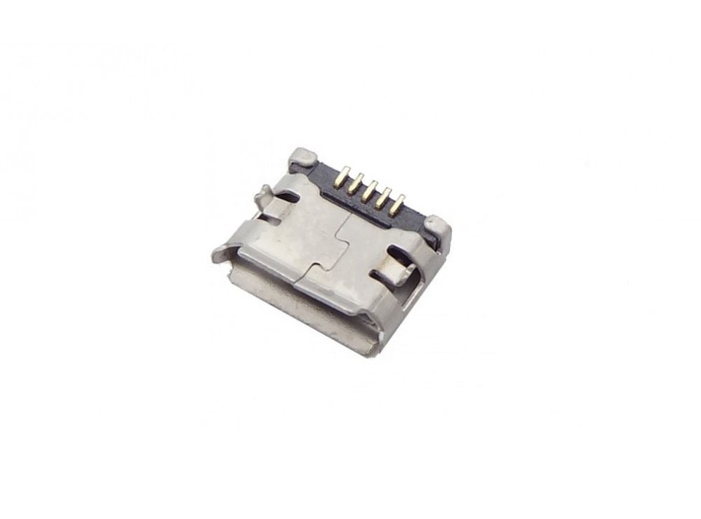کانکتور Micro USB مادگی 5pin با دو هولدر سطحی SMD