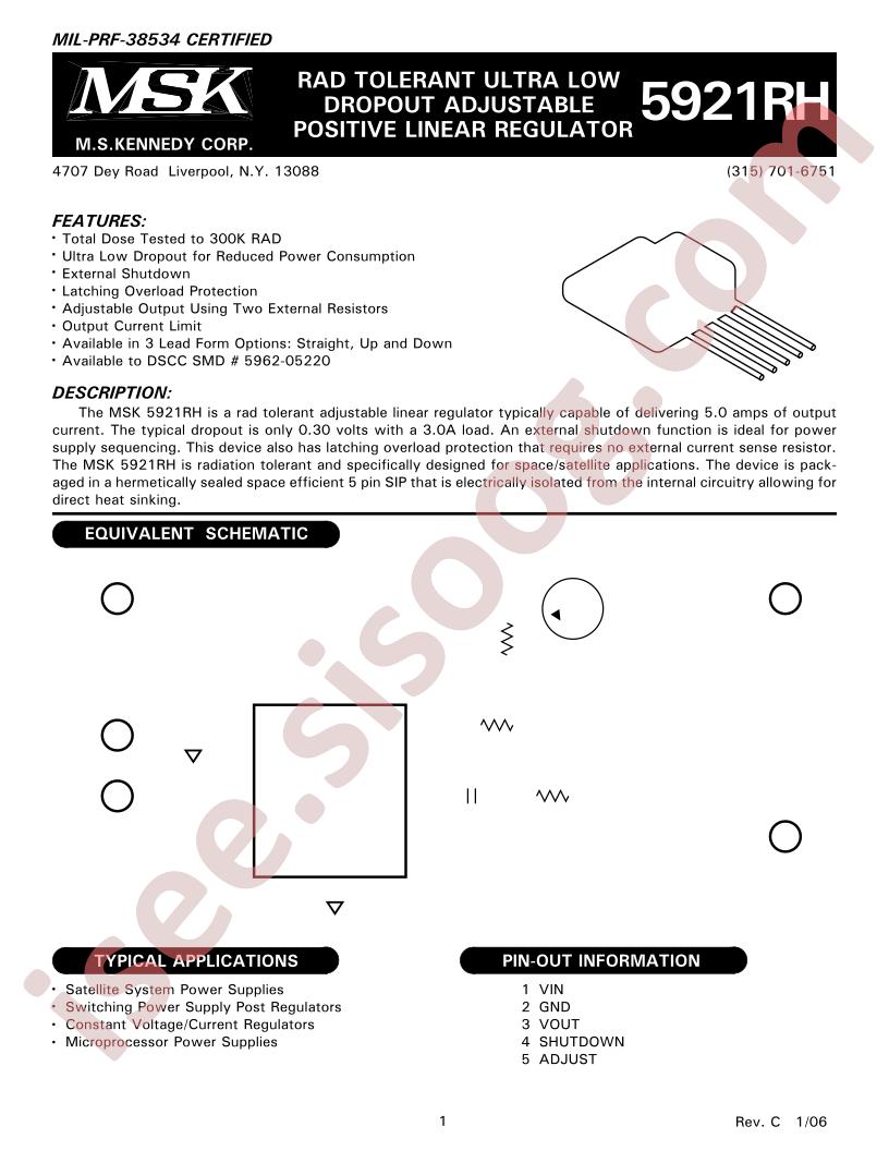 MSK5921-ERHD