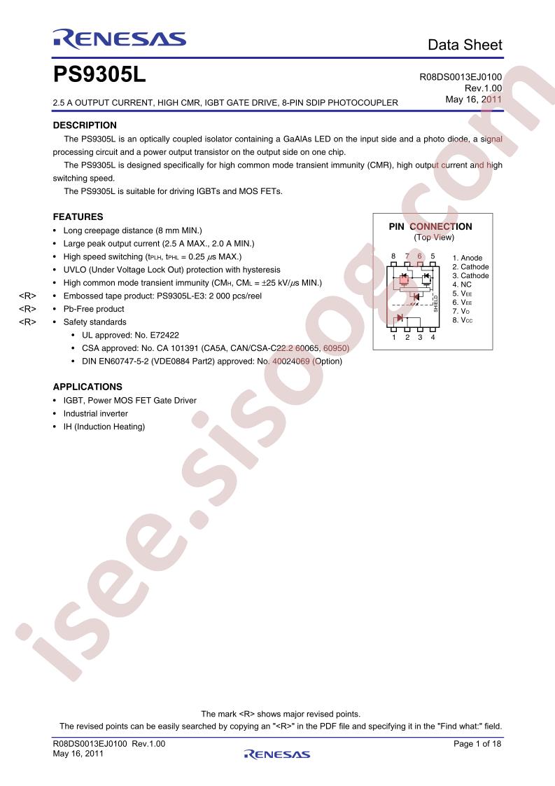 PS9305L-V-E3-AX