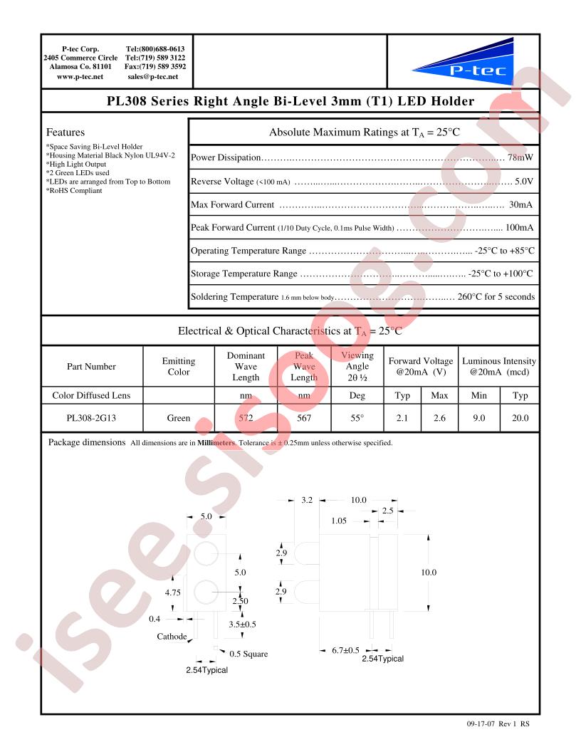 PL308-2G13