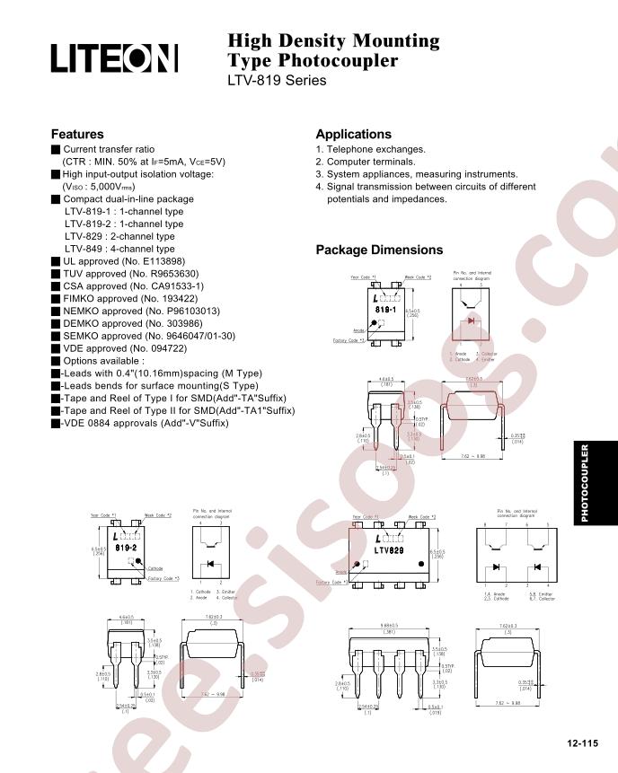 LTV-819-1S