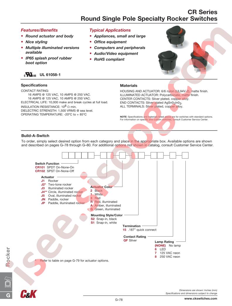 CR101J2G-S1-15-QF-6
