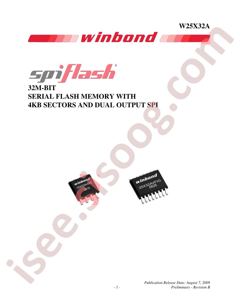 W25X32A