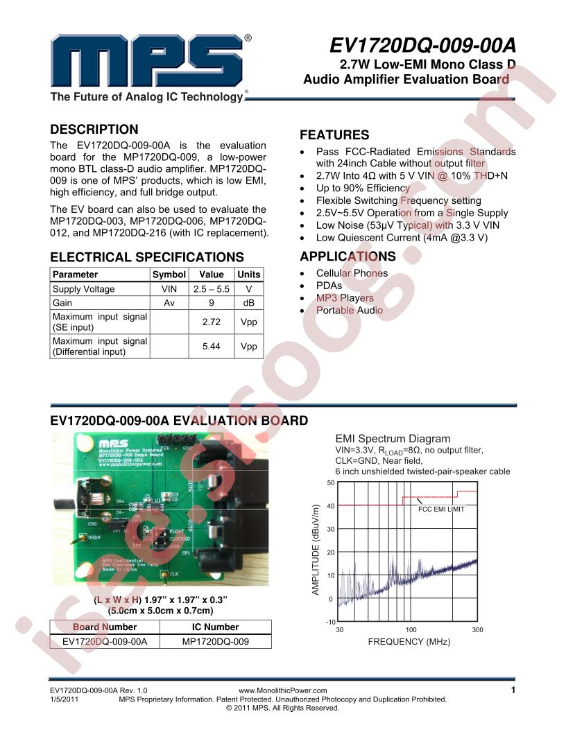 EV1720DQ-009-00A