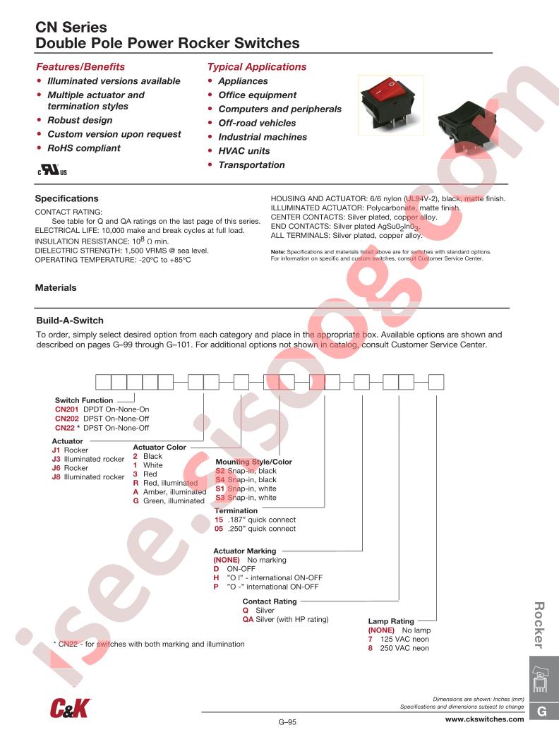 CN201J12S215DQA-8