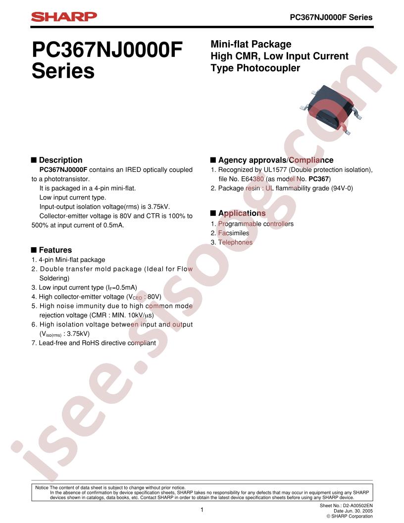 PC367NTJ000F