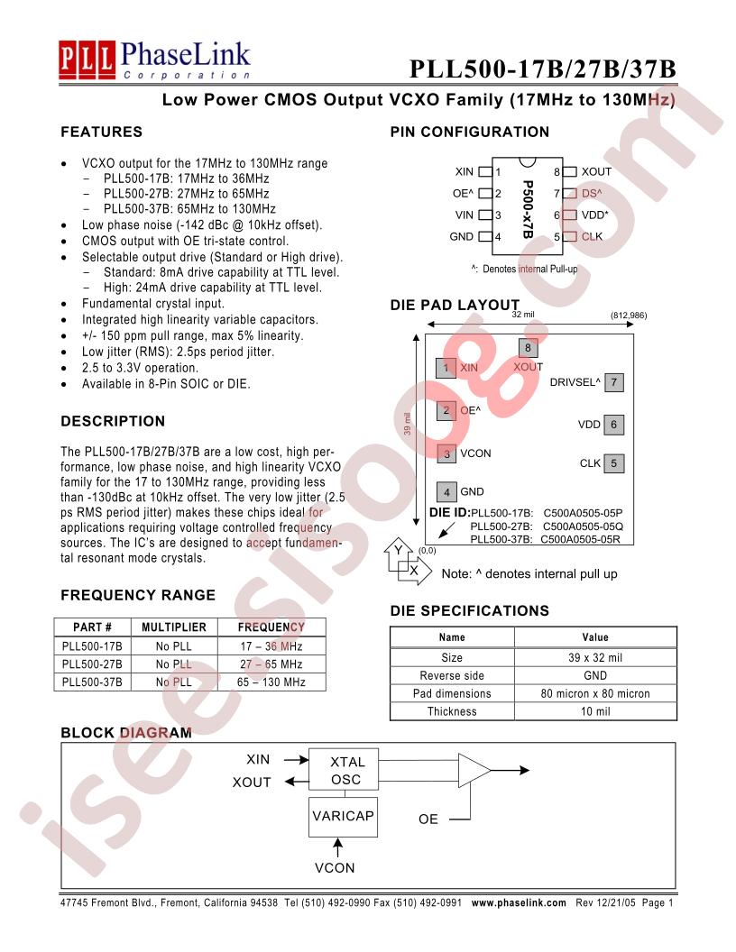 P500-17BSC