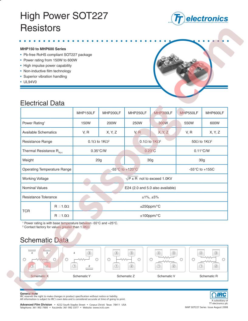 TFP-MHP300LF-Z-1R50F