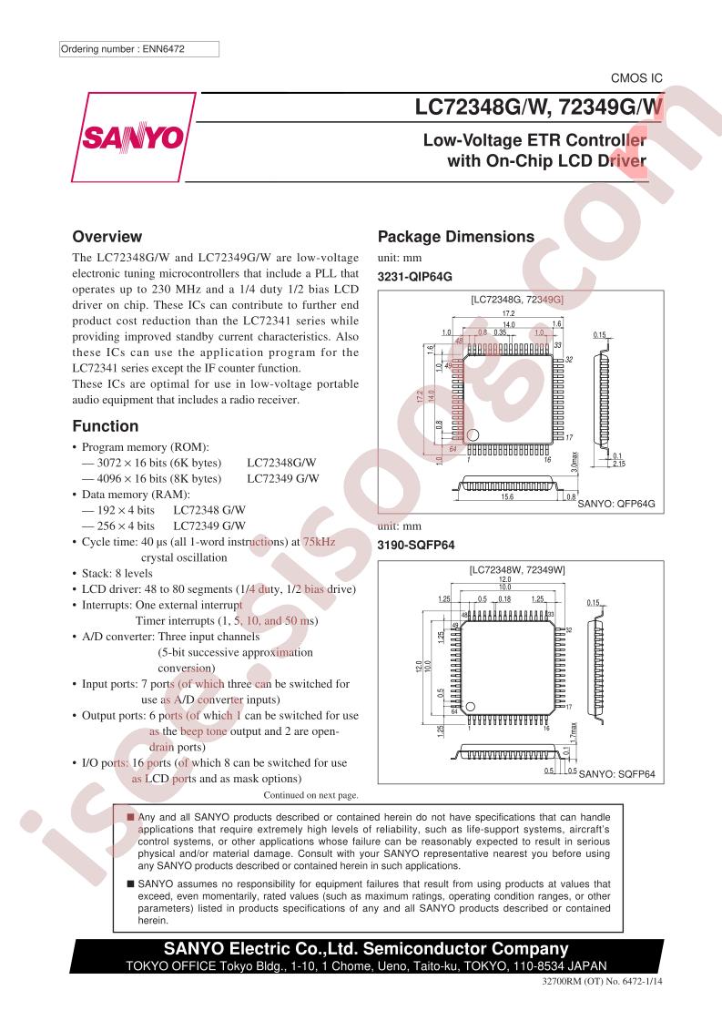 LC72348G