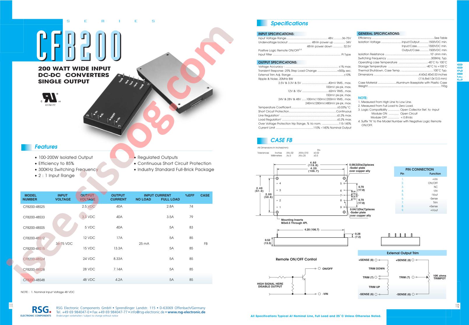 CFB200-48S24