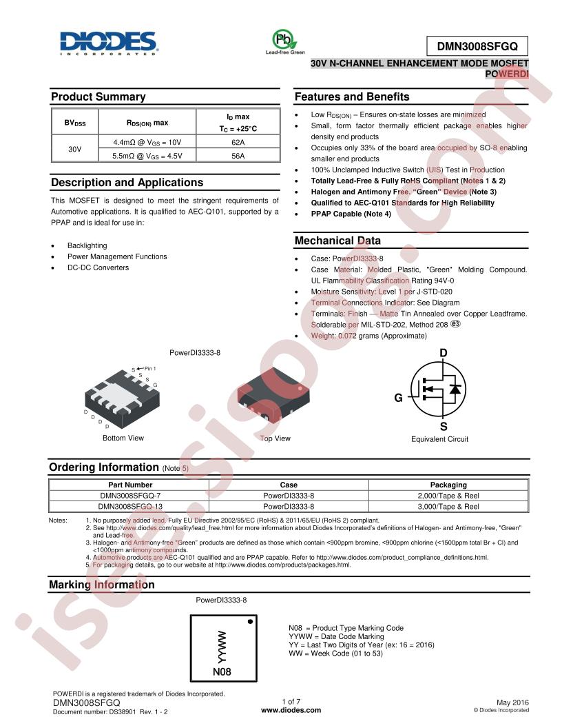 DMN3008SFGQ