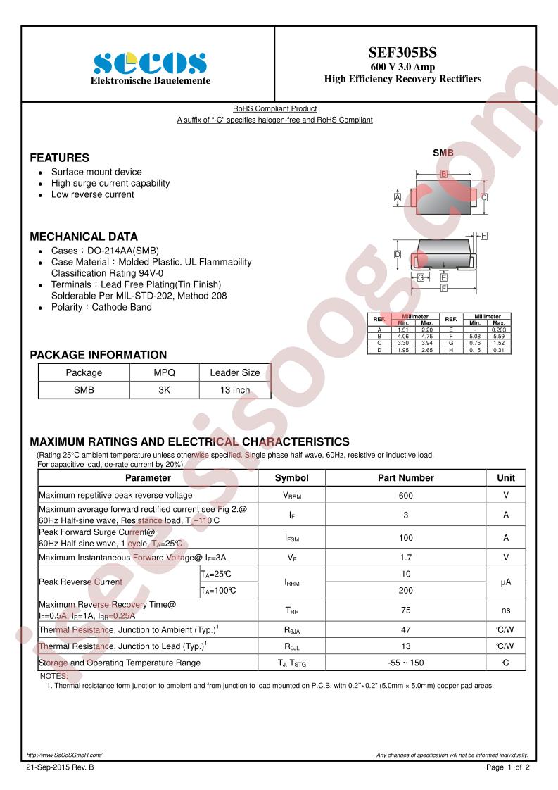 SEF305BS