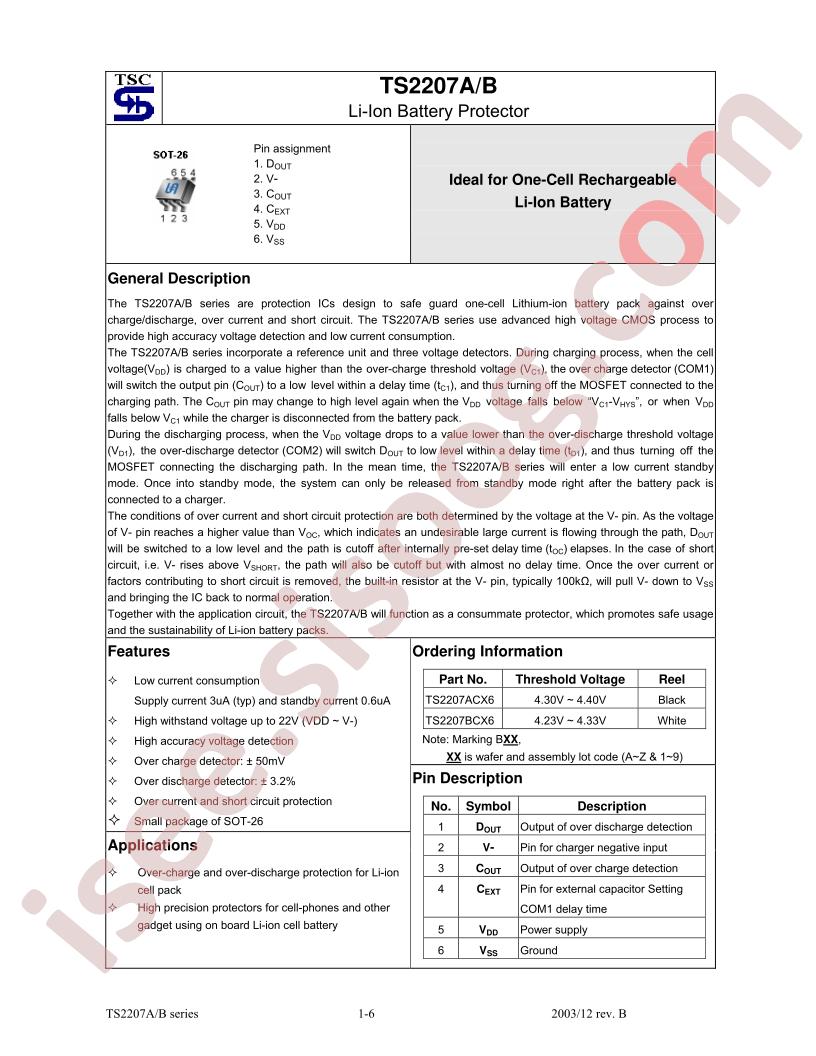 TS2207ACX6