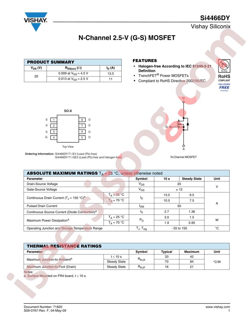 Si4466DY