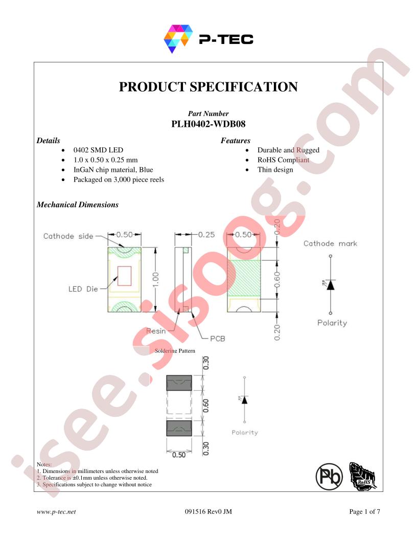 PLH0402-WDB08