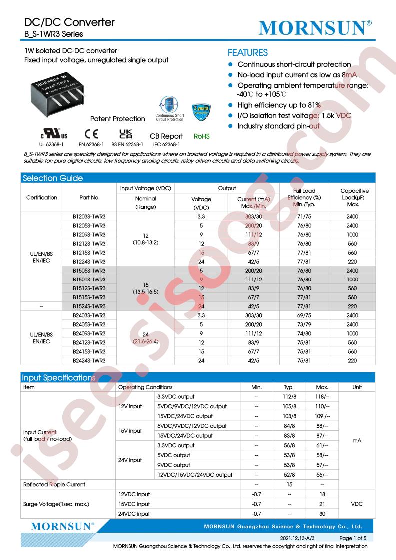 B2405S-1WR3