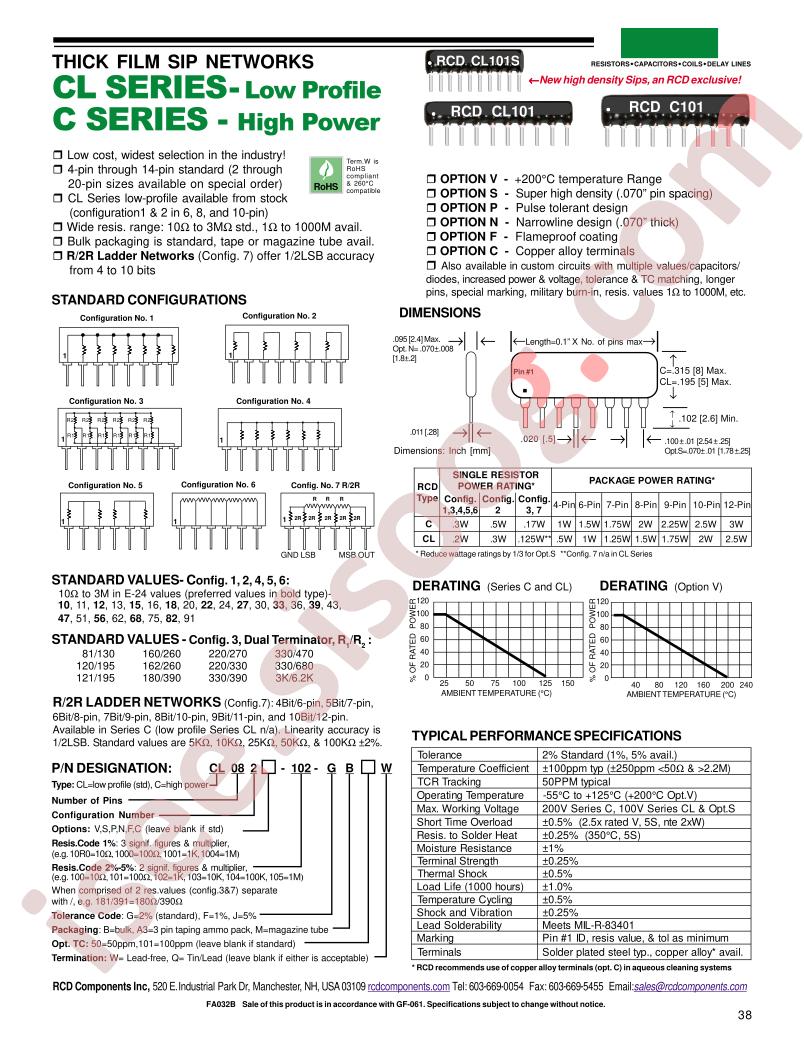 CL082-1001-G