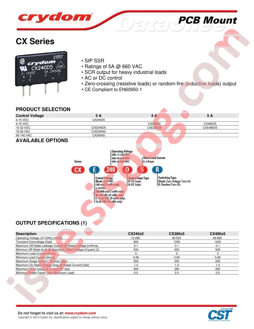 CX380X5