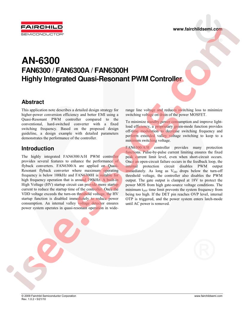 FAN6300H