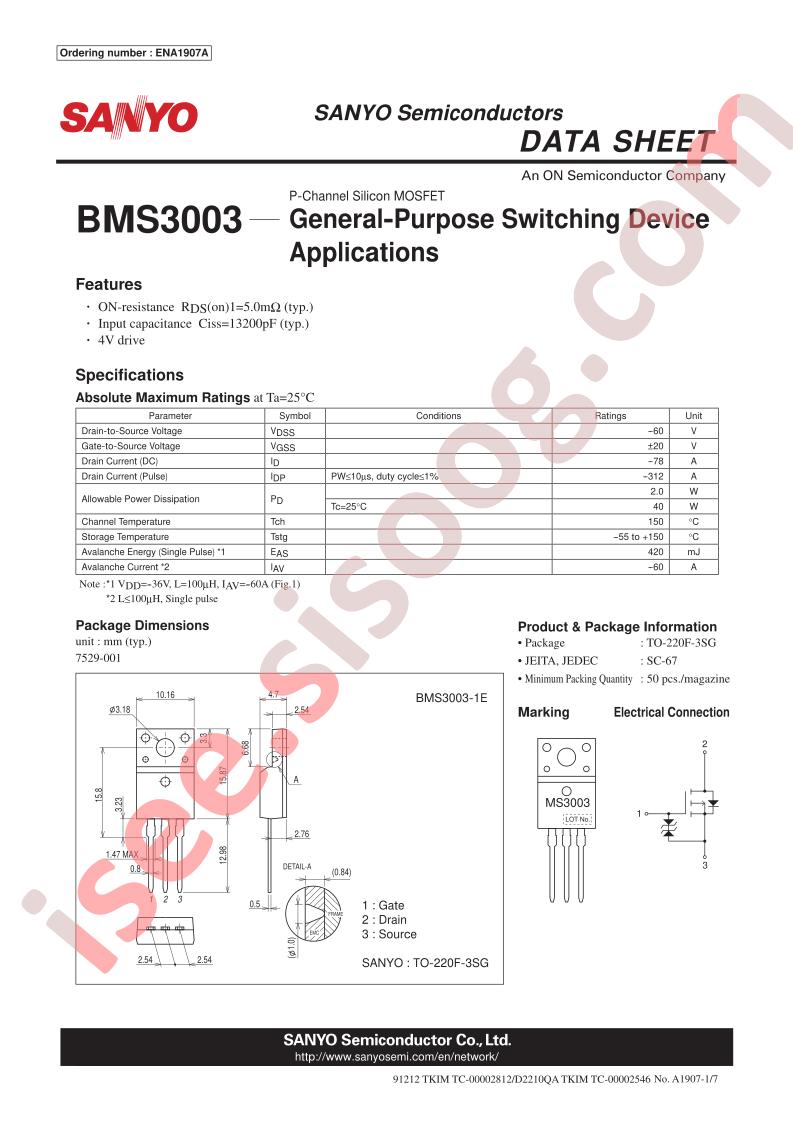 BMS3003