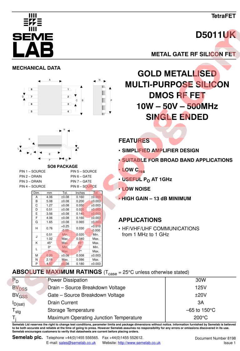 D5011UK
