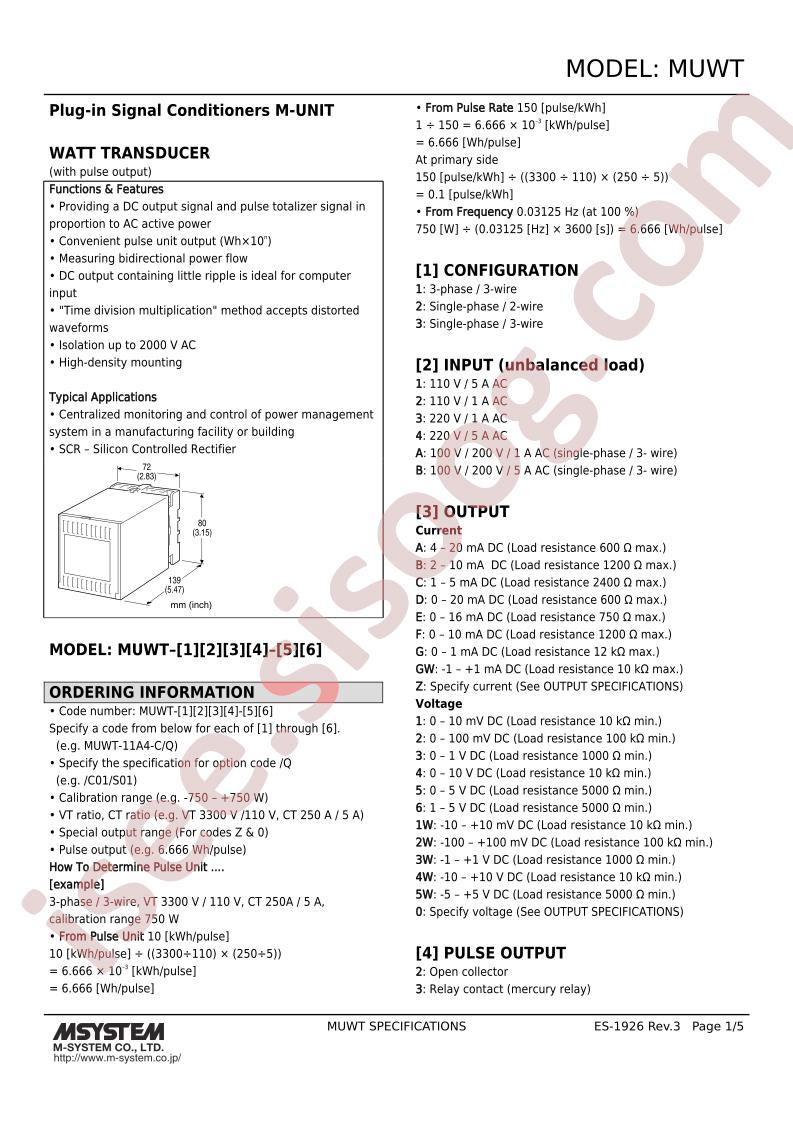MUWT01A02-P