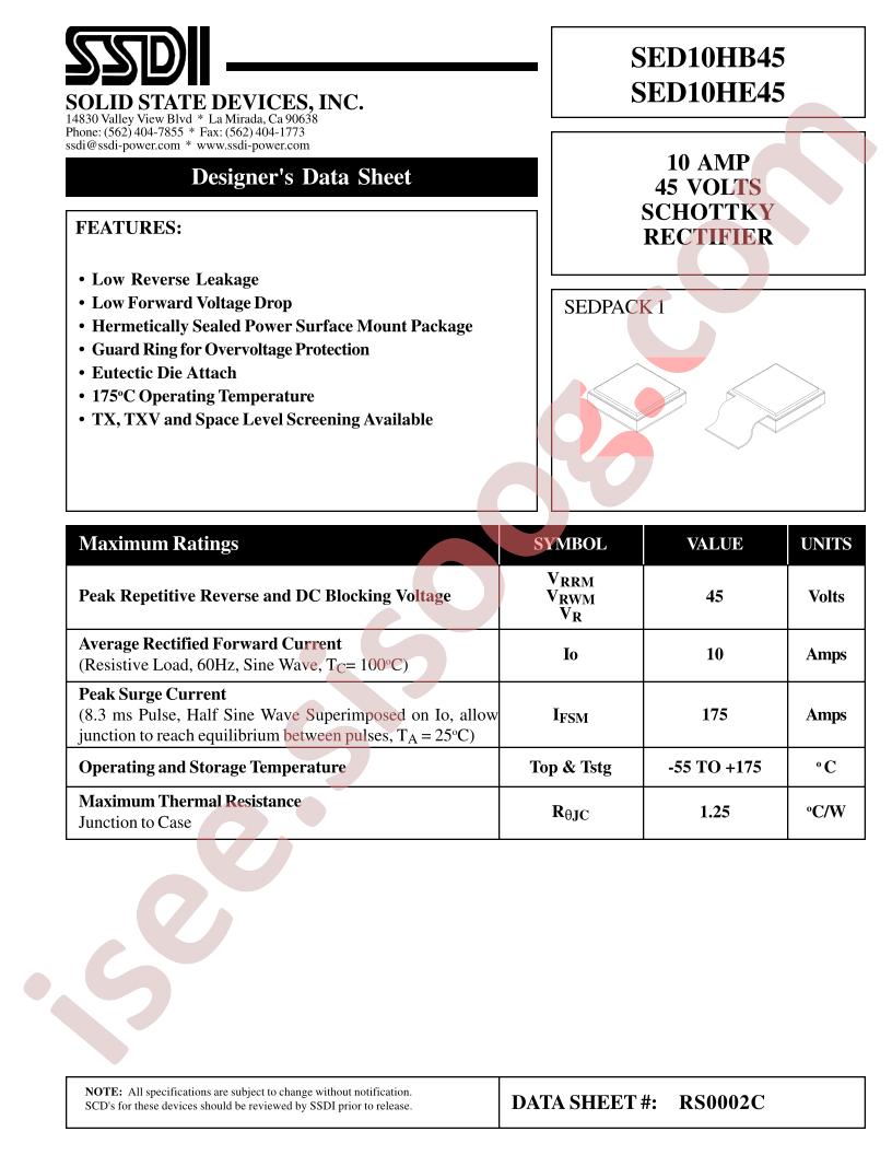 SED10HB45