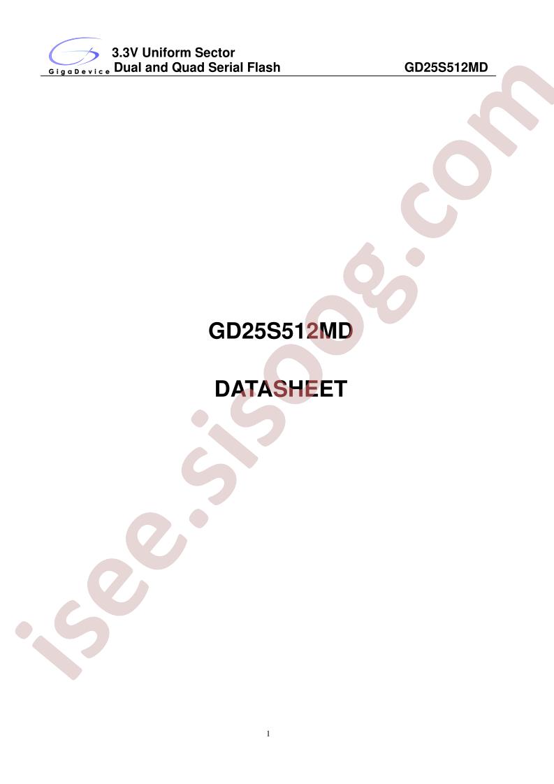 GD25S512MDBER