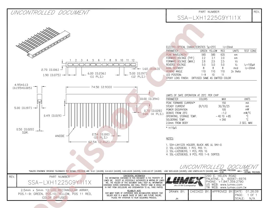 SSA-LXH1225G9Y1I1X